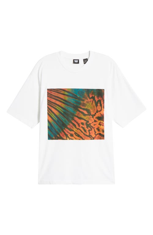 Levi's Skate Box Oversize Graphic T-shirt In Earth White Tie Dye Graphic