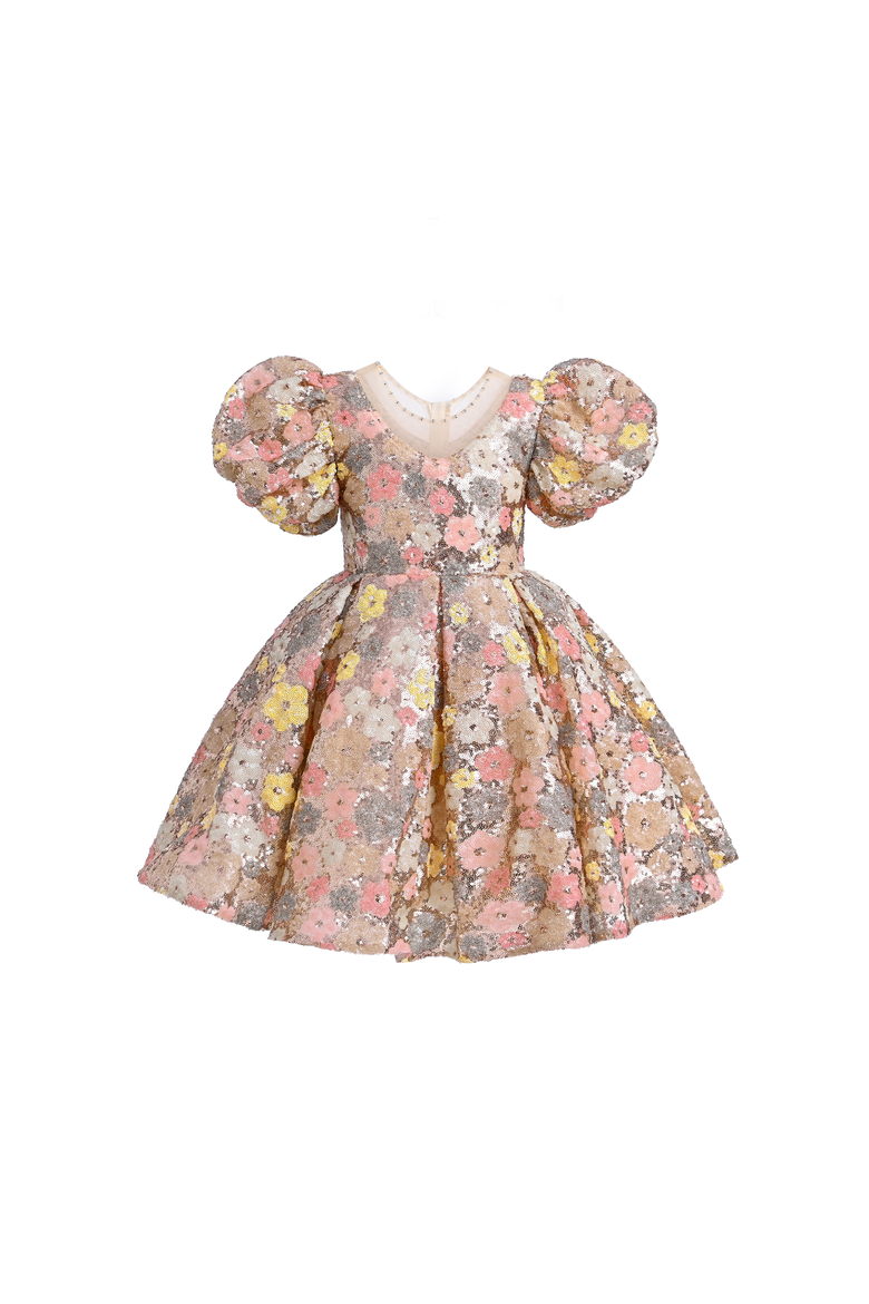 Lamore Dress, Alternate, color, Champagne