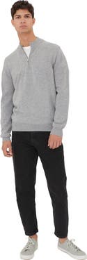 Gobi Cashmere Essential Half-Zip Cashmere Sweater