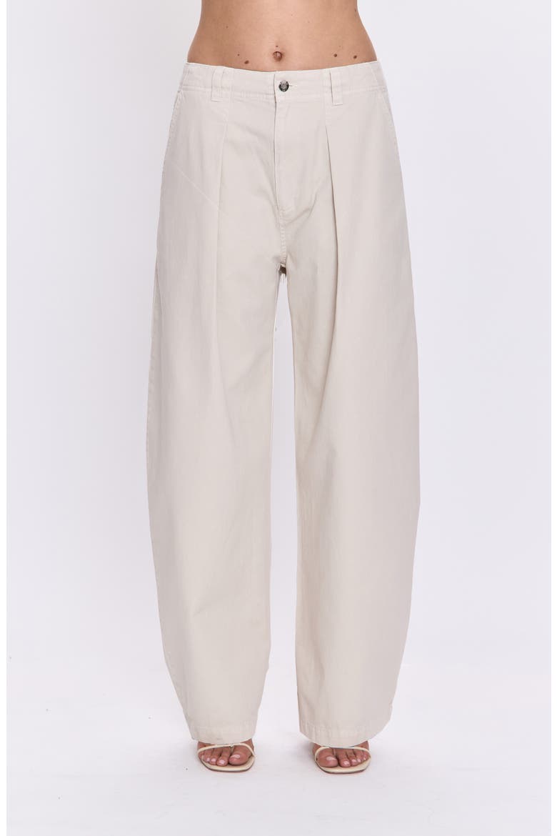 Eden Barrel Leg Pants, Main, color, PARCHMENT