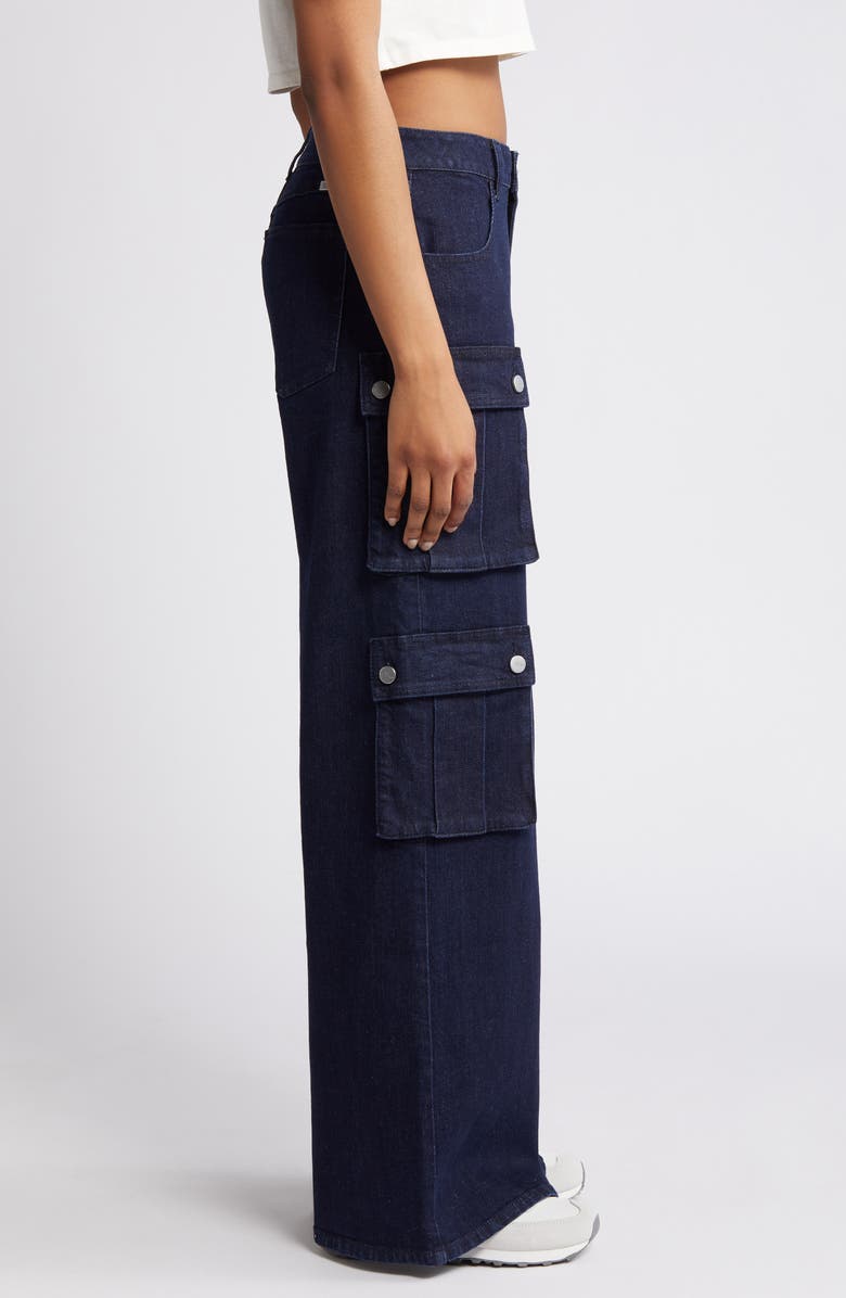 1822 Denim Wide Leg Cargo Jeans, Alternate, color, 