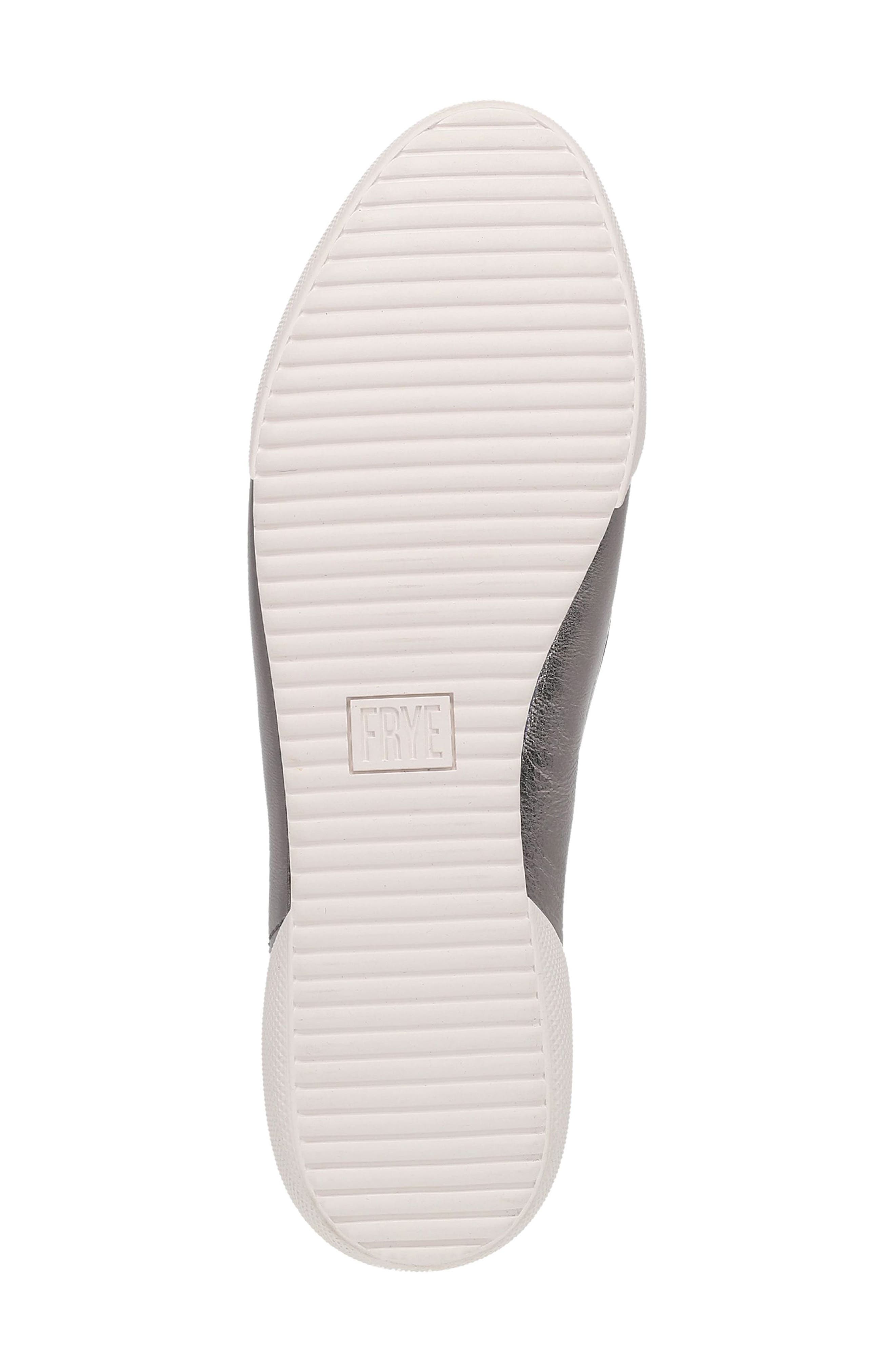 Frye Mia Slip-On Sneaker, Alternate, color, Dark Pewter