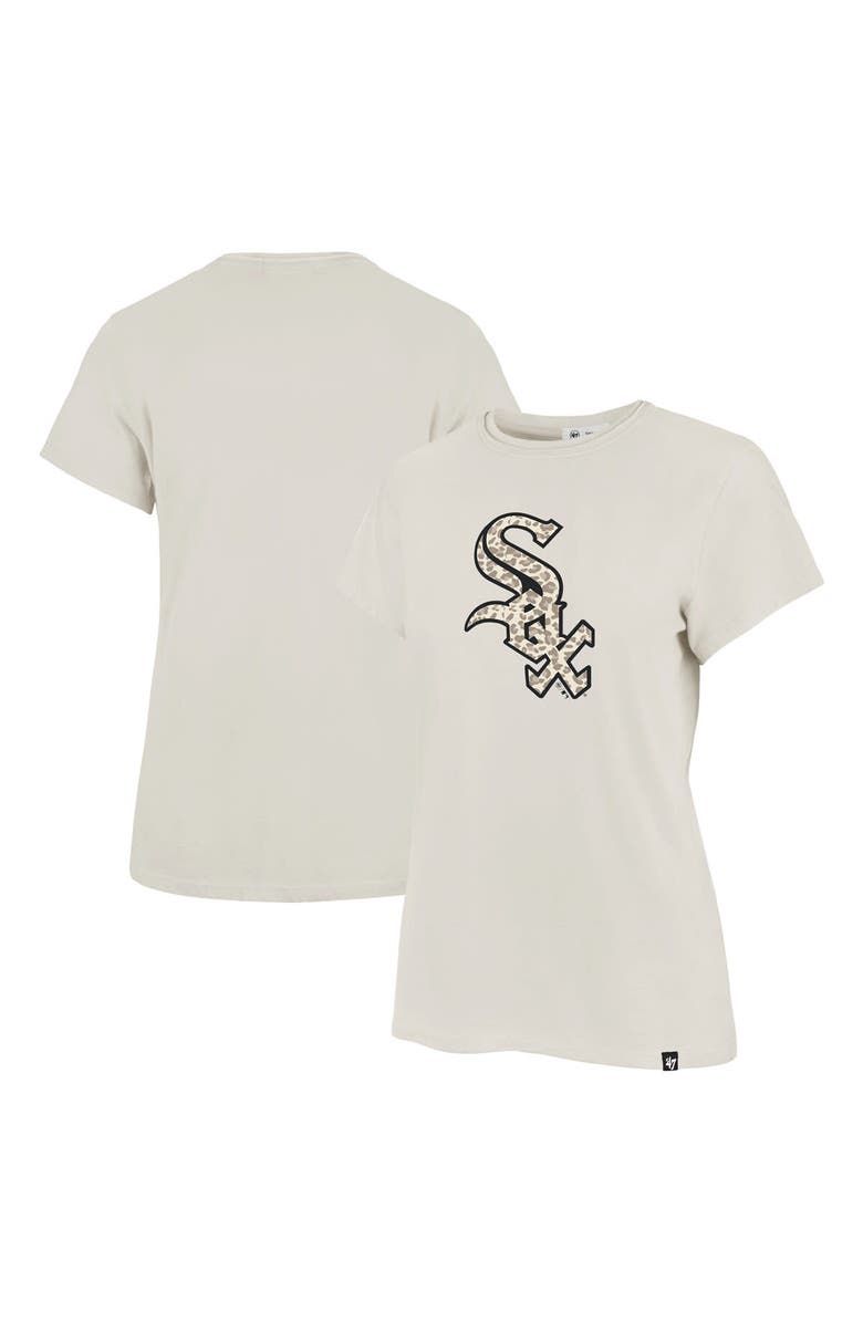 '47 Women's '47 Oatmeal Chicago White Sox Imprint Frankie T-Shirt, Alternate, color, Oatmeal