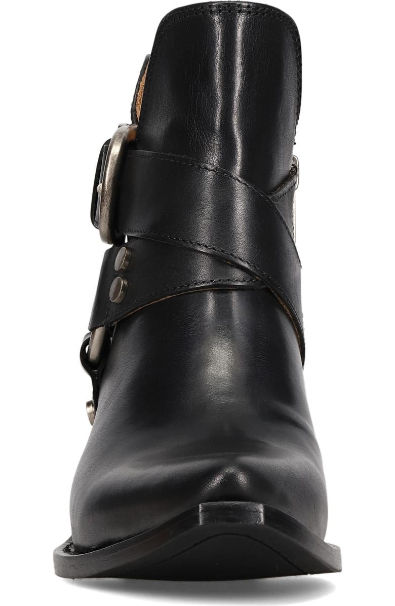 Frye Sacha Harness Bootie, Alternate, color, Black