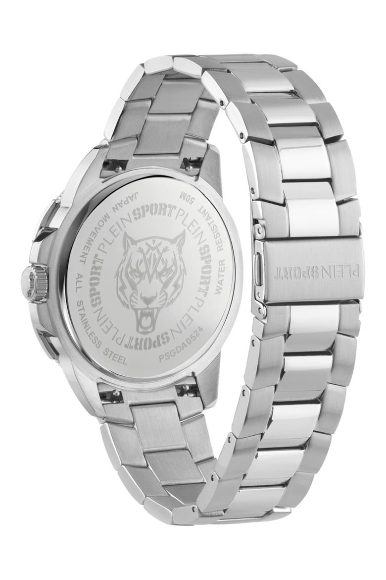 Rampage Bracelet Watch, Alternate, color, STAINLESS STEEL