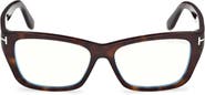 TOM FORD 54mm Butterfly Optical Glasses