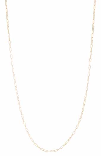 FUZION CREATIONS Paper Clip Chain Necklace