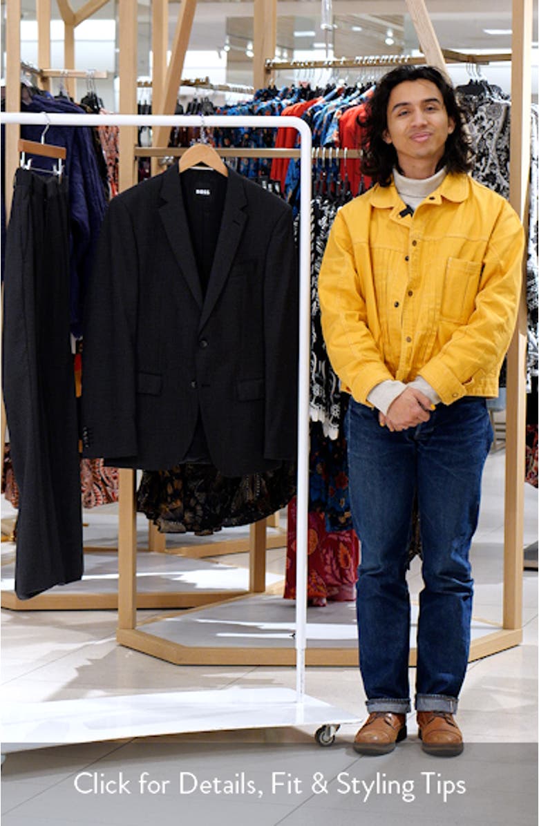 Huge Check Virgin Wool Suit, sales video thumbnail