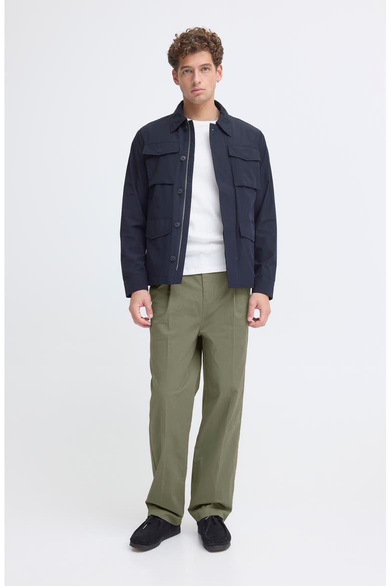 Pleated Chino Pants, Alternate, color, BEETLE