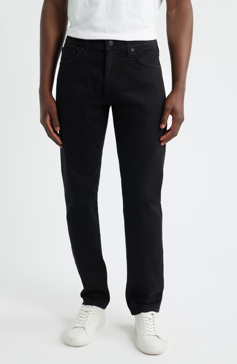 Nordstrom Slim Straight Leg Jeans, Main, color, Carbon Black
