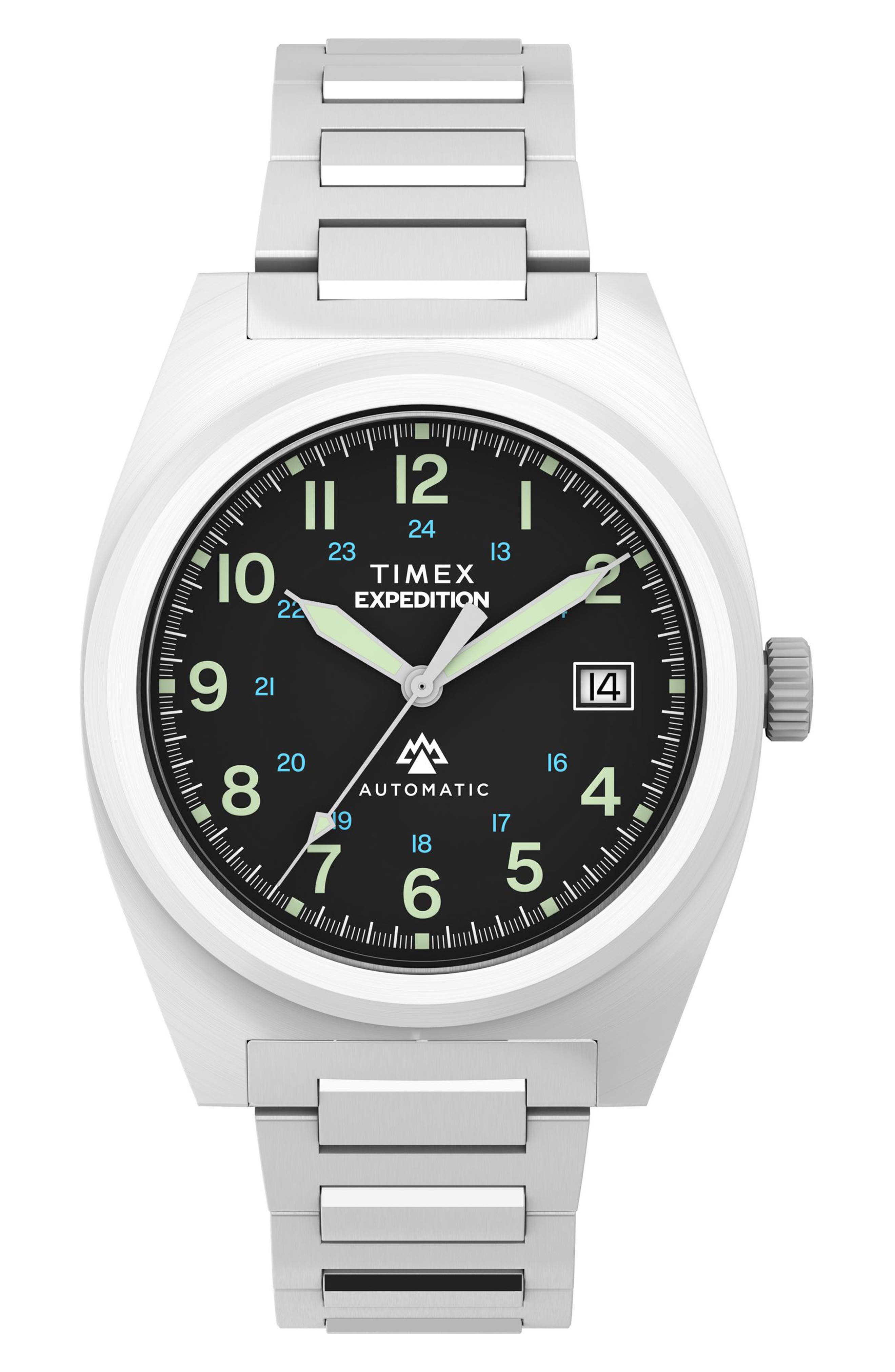 Timex® Expedition® Capstone Automatic Bracelet Watch, 39mm (Men