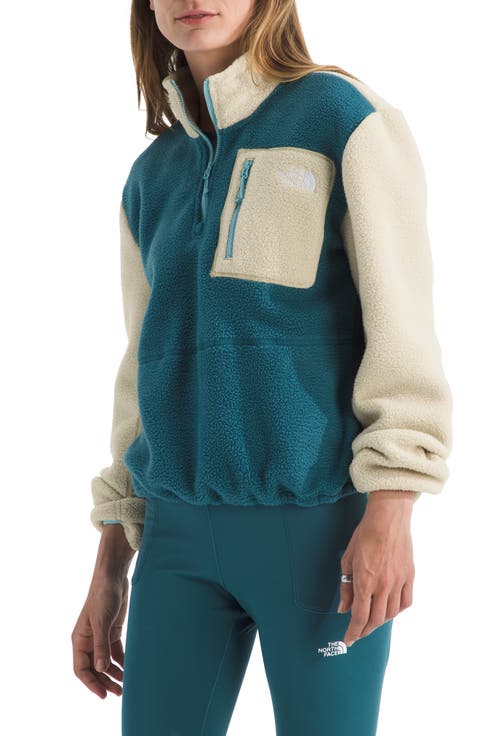 Yumiori Colorblock High Pile Fleece Half-Zip Pullover