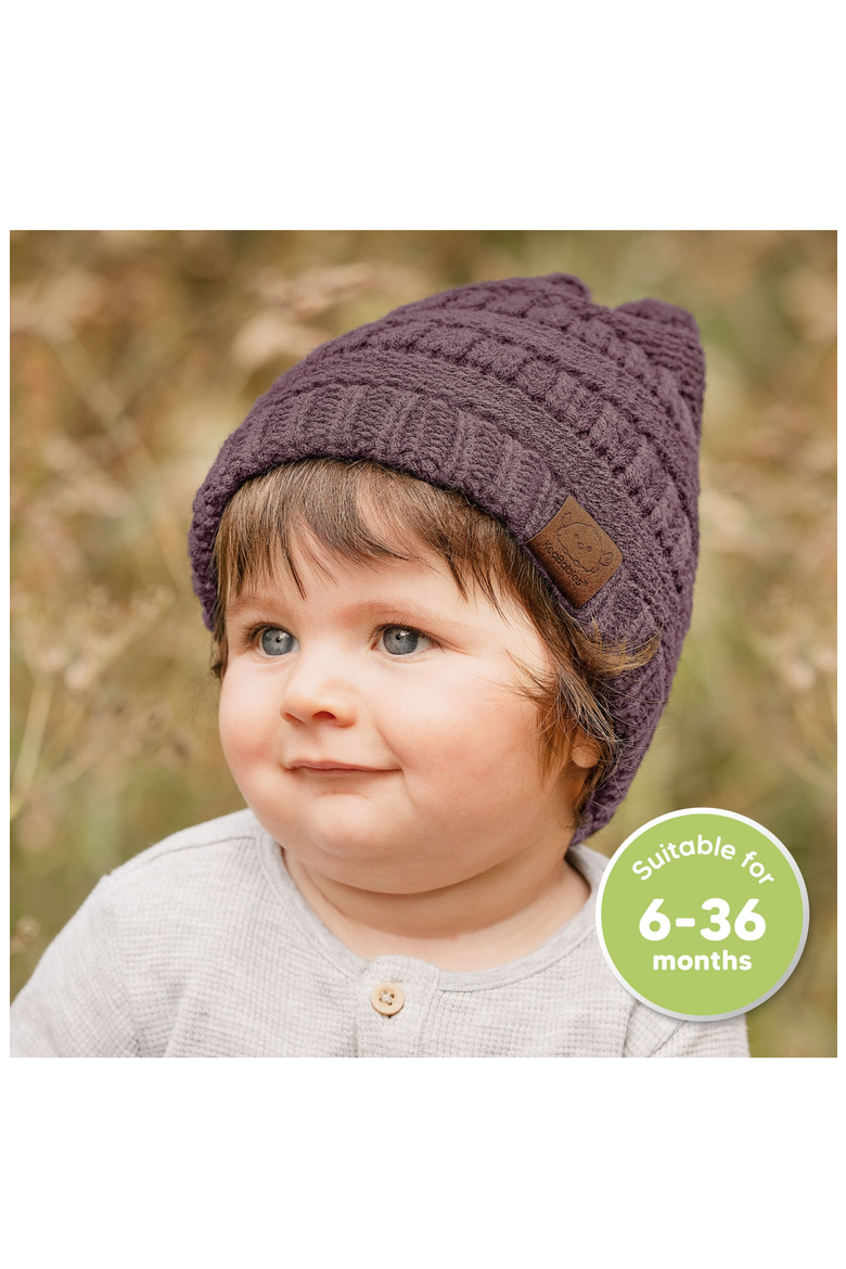 3-Pack Warmzy Baby Beanies, Alternate, color, Wine