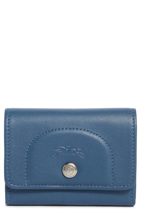 Le Pliage Xtra Leather Flap Card Case