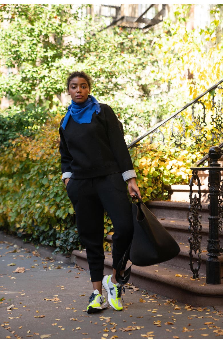 Ansea The Yulex Mega Tote Bag, Alternate, color, Black