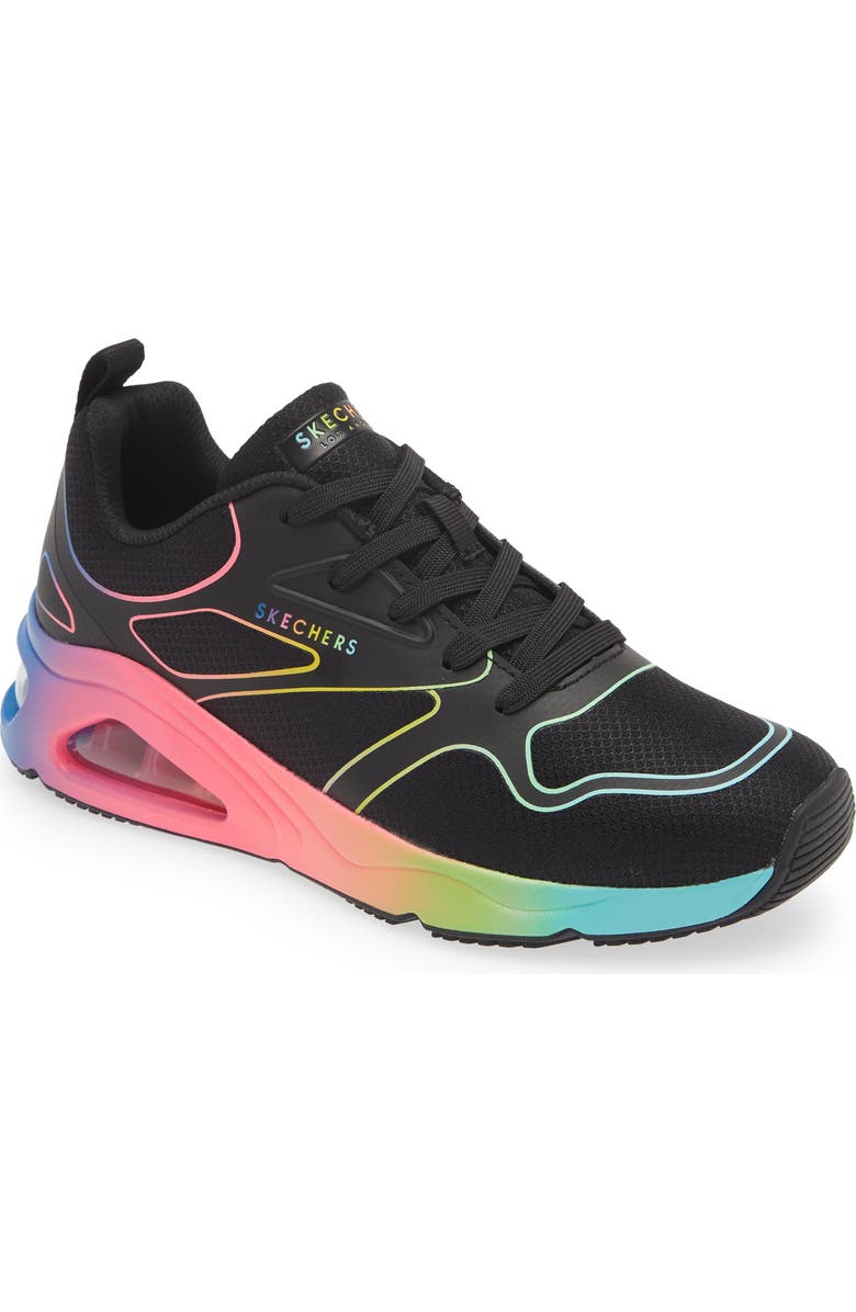SKECHERS Tres-Air Uno Rainbow Roads Sneaker, Main, color,