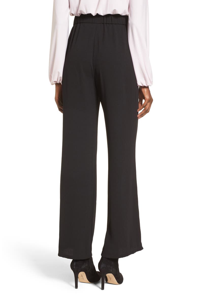 Wide Leg Pants, Alternate, color, BLACK