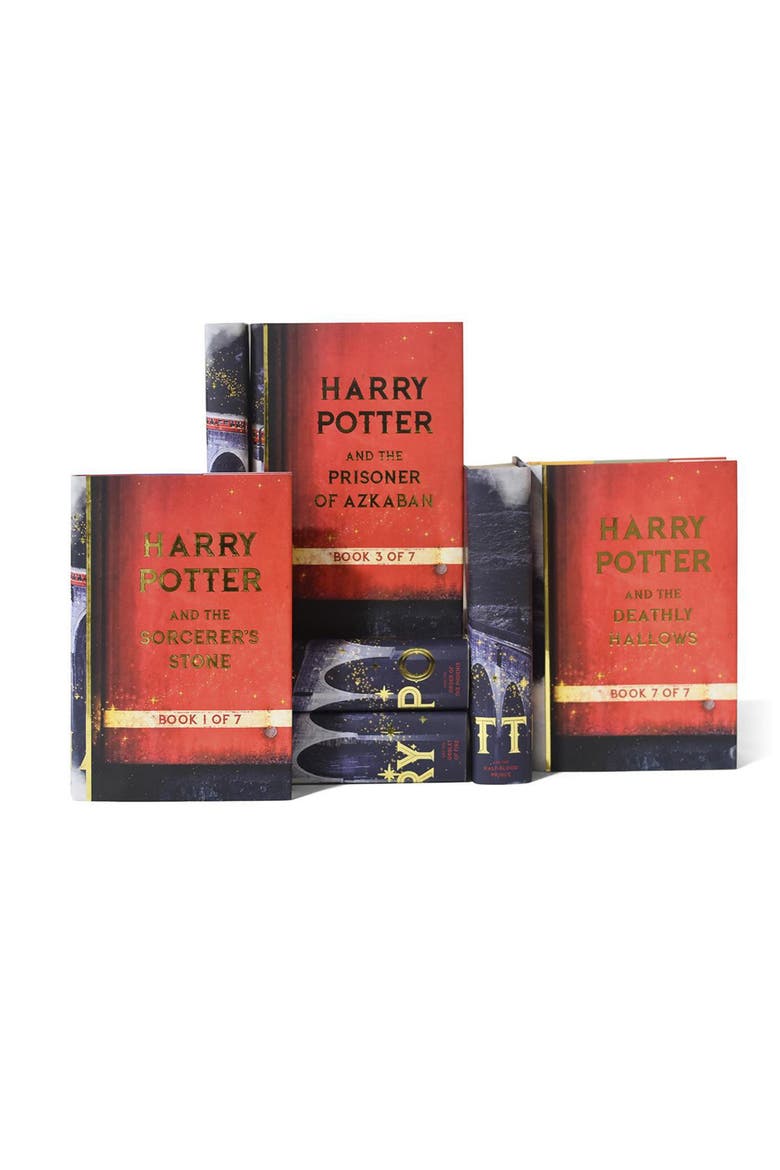 Harry Potter Train Book Set, Alternate, color, Black with Gold Foil