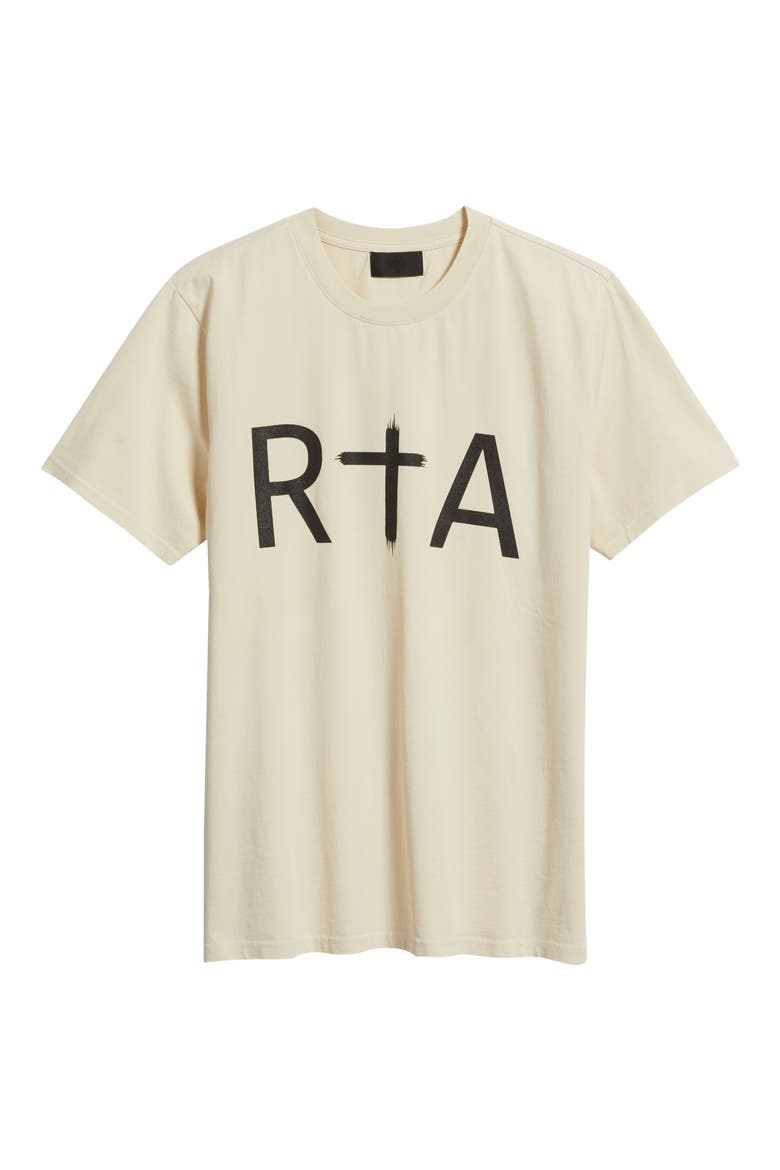 Liam Logo Graphic T-Shirt, Alternate, color, SAND BLACK