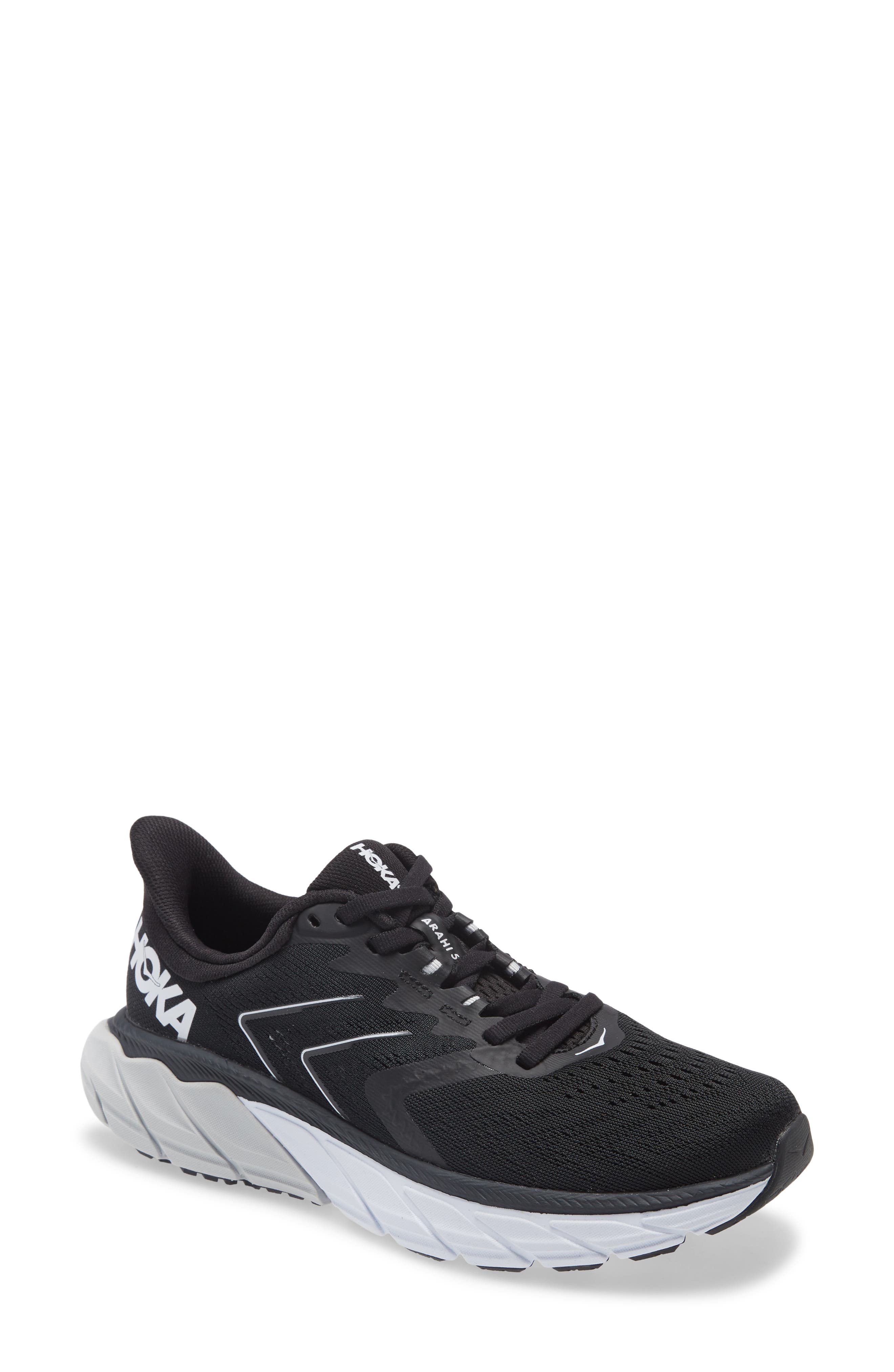 Arahi 5 Running Shoe, Main, color, BLACK / WHITE