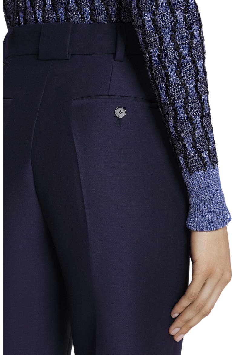 FLARED CROPPED PANTS, Alternate, color, MIDNIGHT BLUE
