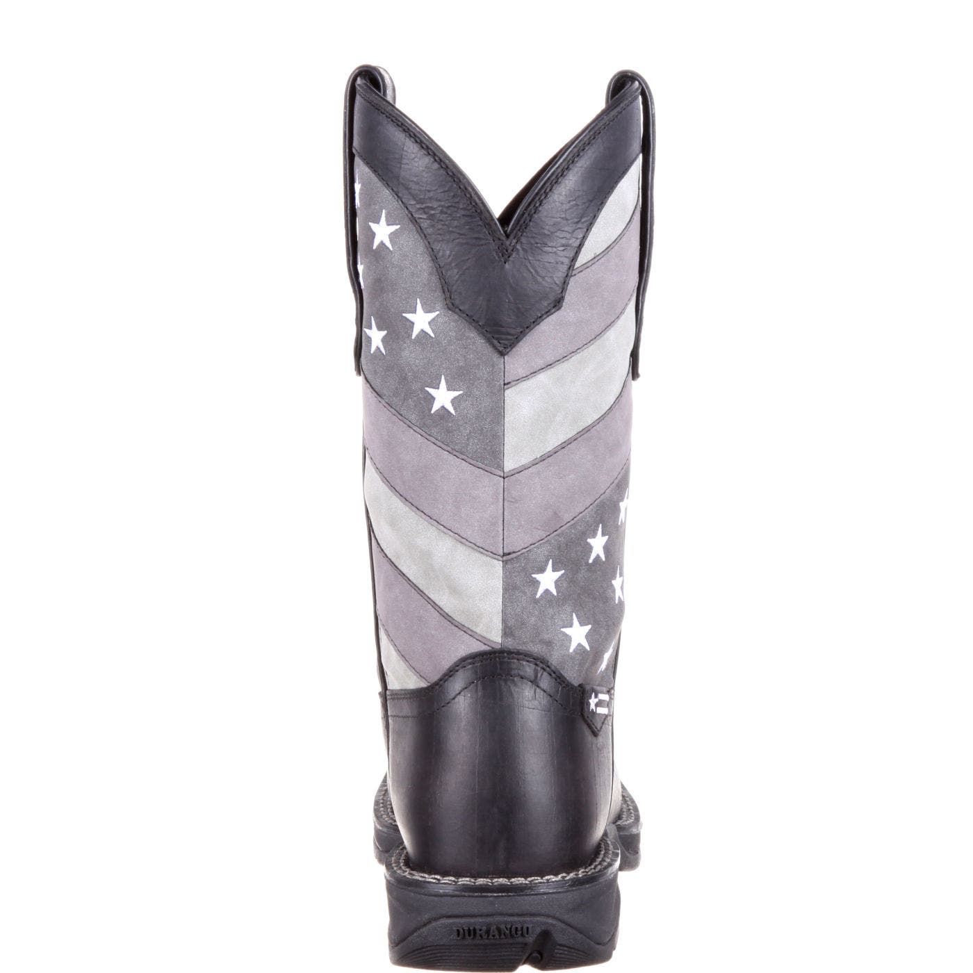 DURANGO Faded Black Flag Western Boot, Alternate, color, Black Charcoal Grey