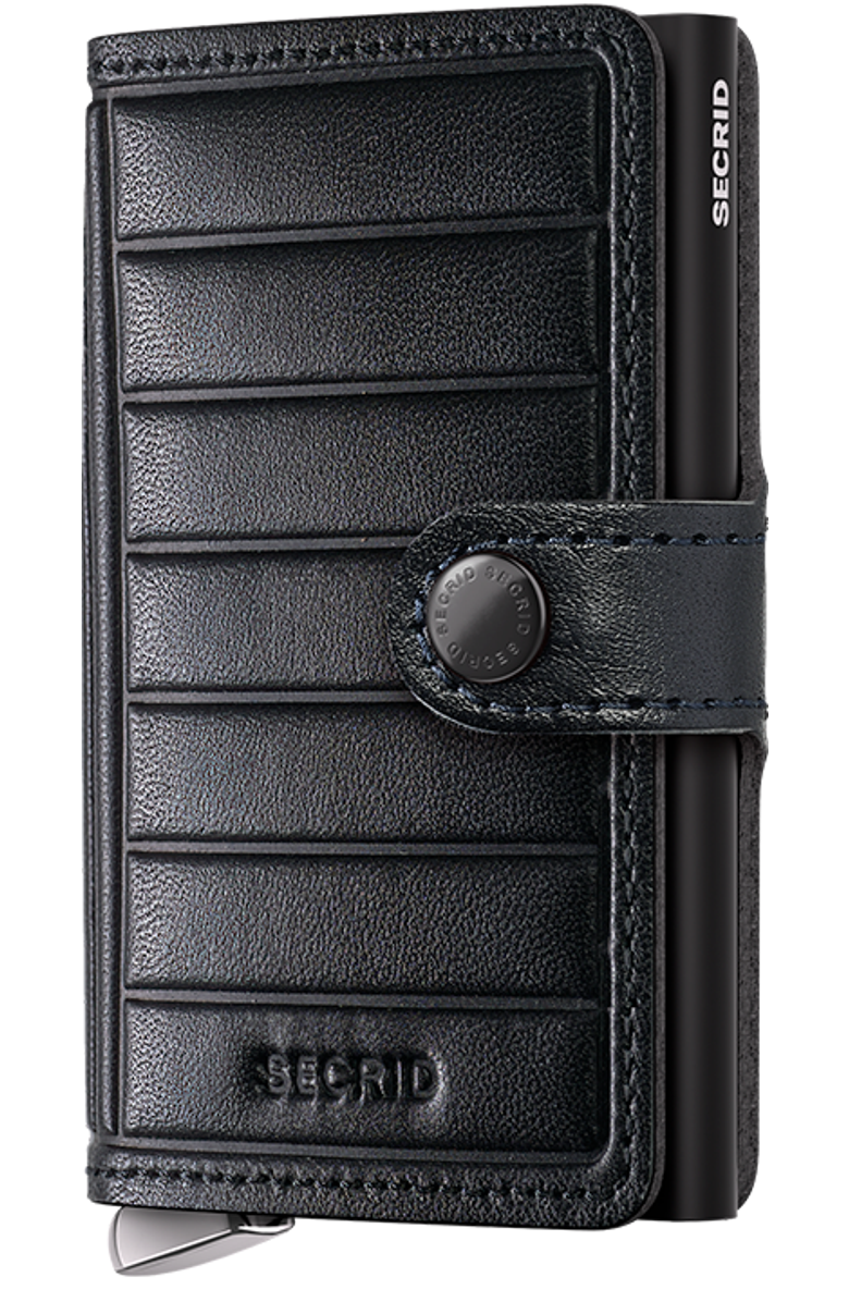 Secrid Premium Miniwallet+ Emboss Lines, Main, color, Black