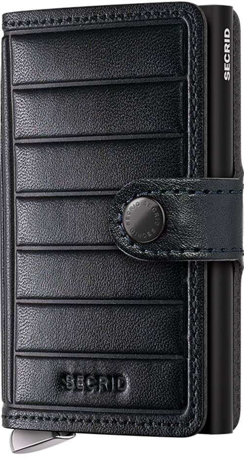 Secrid Premium Miniwallet+ Emboss Lines In Black