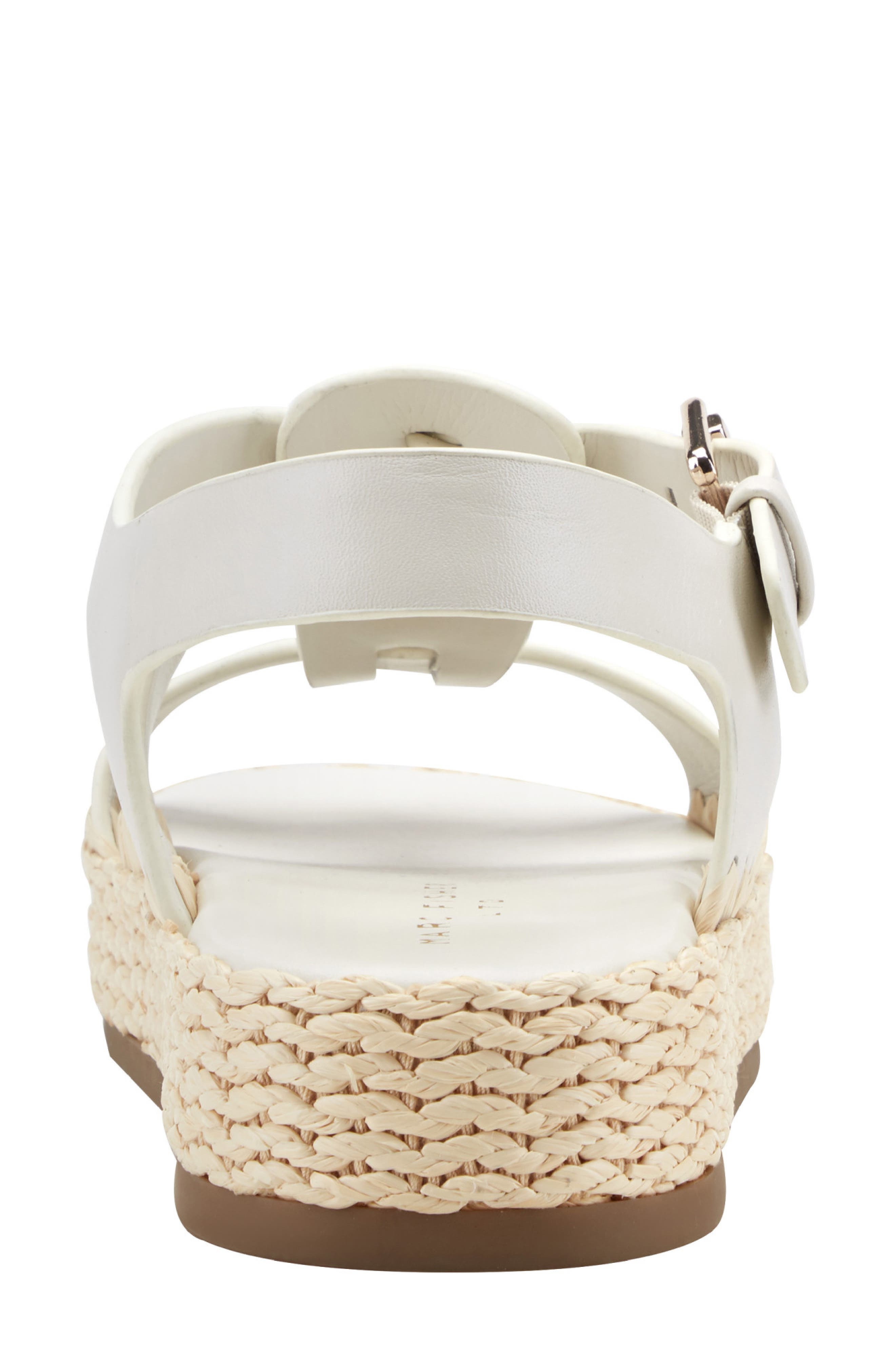 Marc Fisher LTD Elissa Platform Sandal, Alternate, color, Ivory