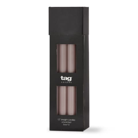 Color Studio Straight Taper Unscented Paraffin Wax Candle