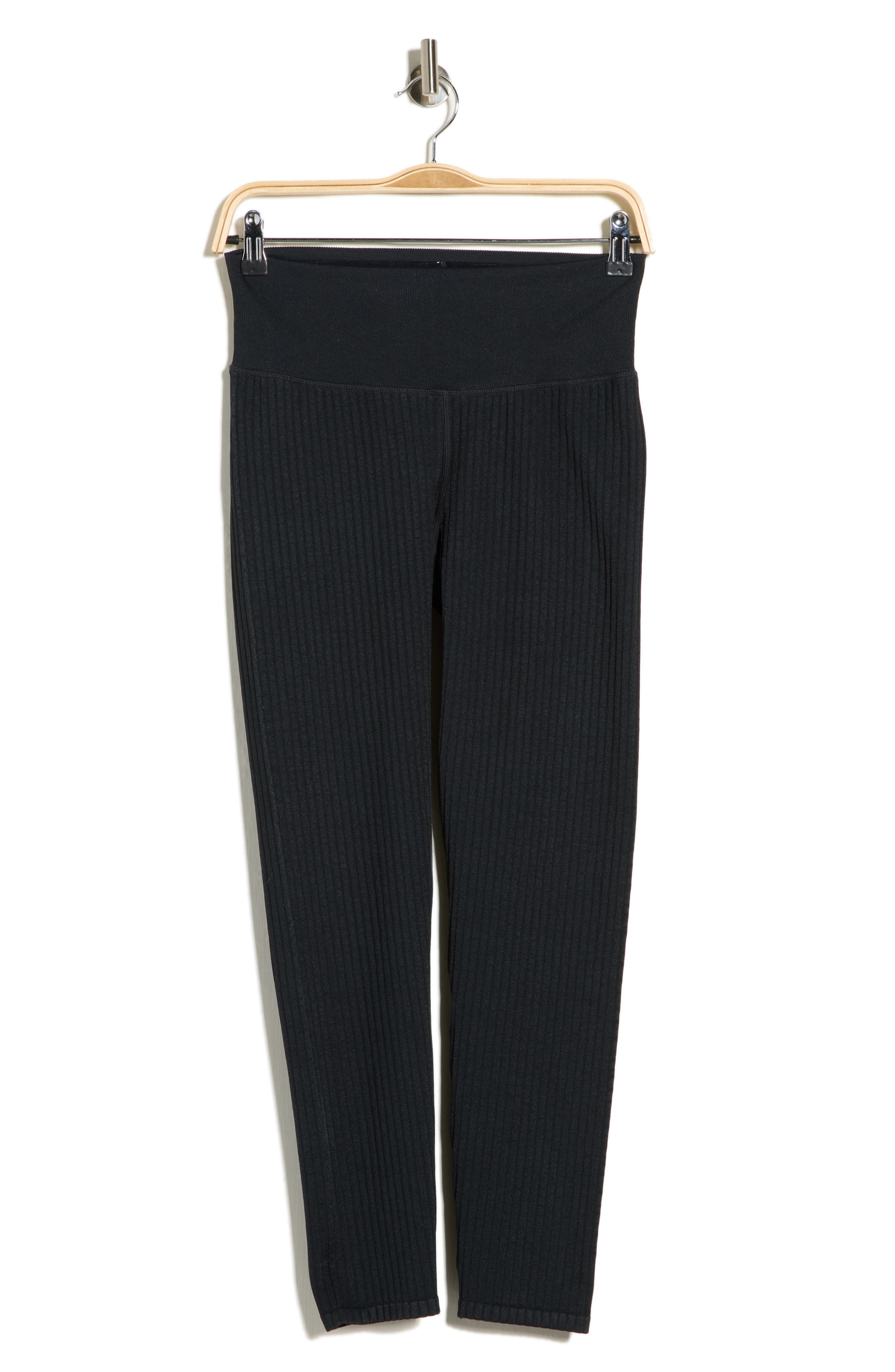 Good American Wide Rib Seamless Leggings