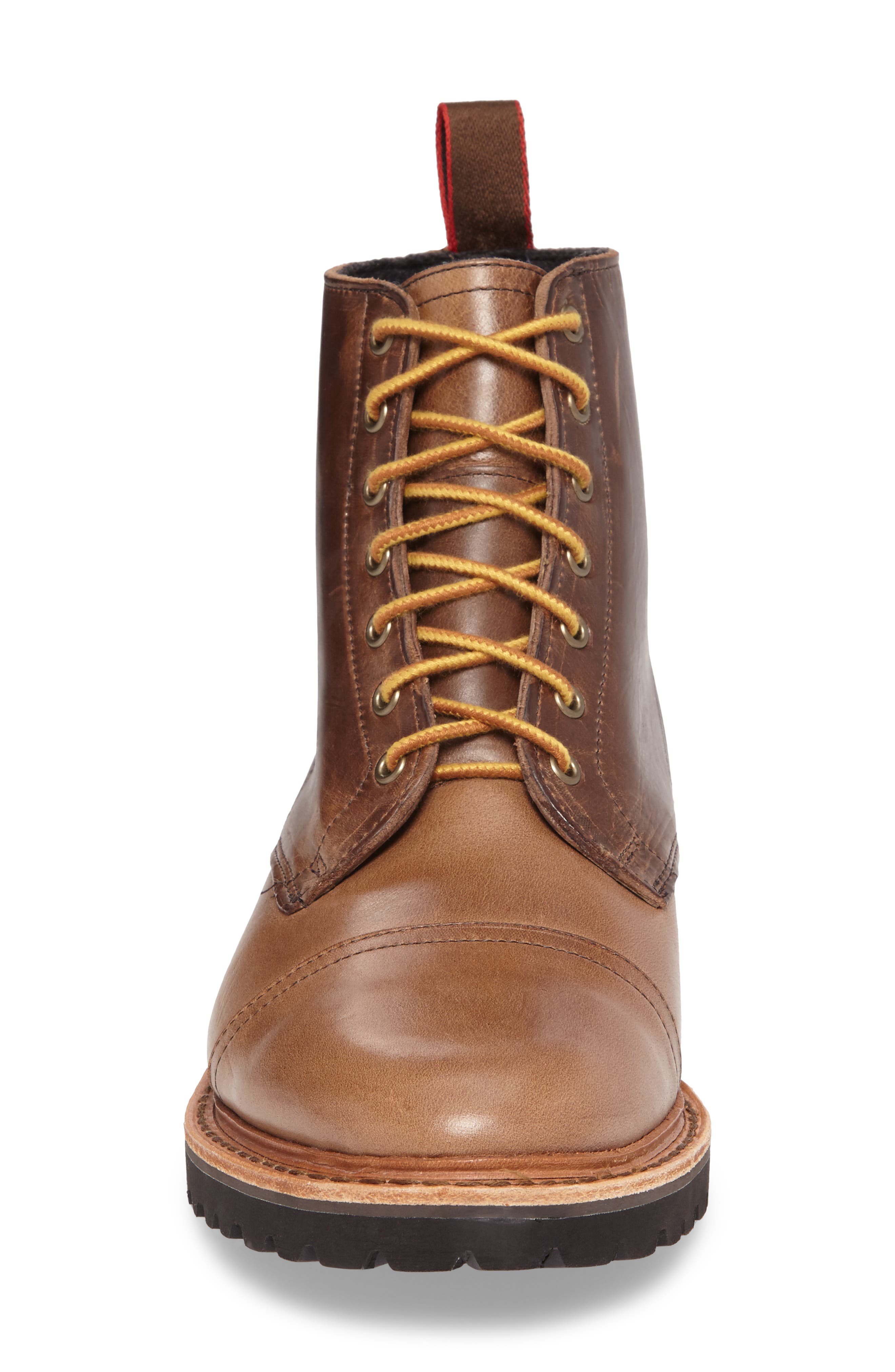 Allen Edmonds Vancouver Water Resistant Cap Toe Boot, Alternate, color, 