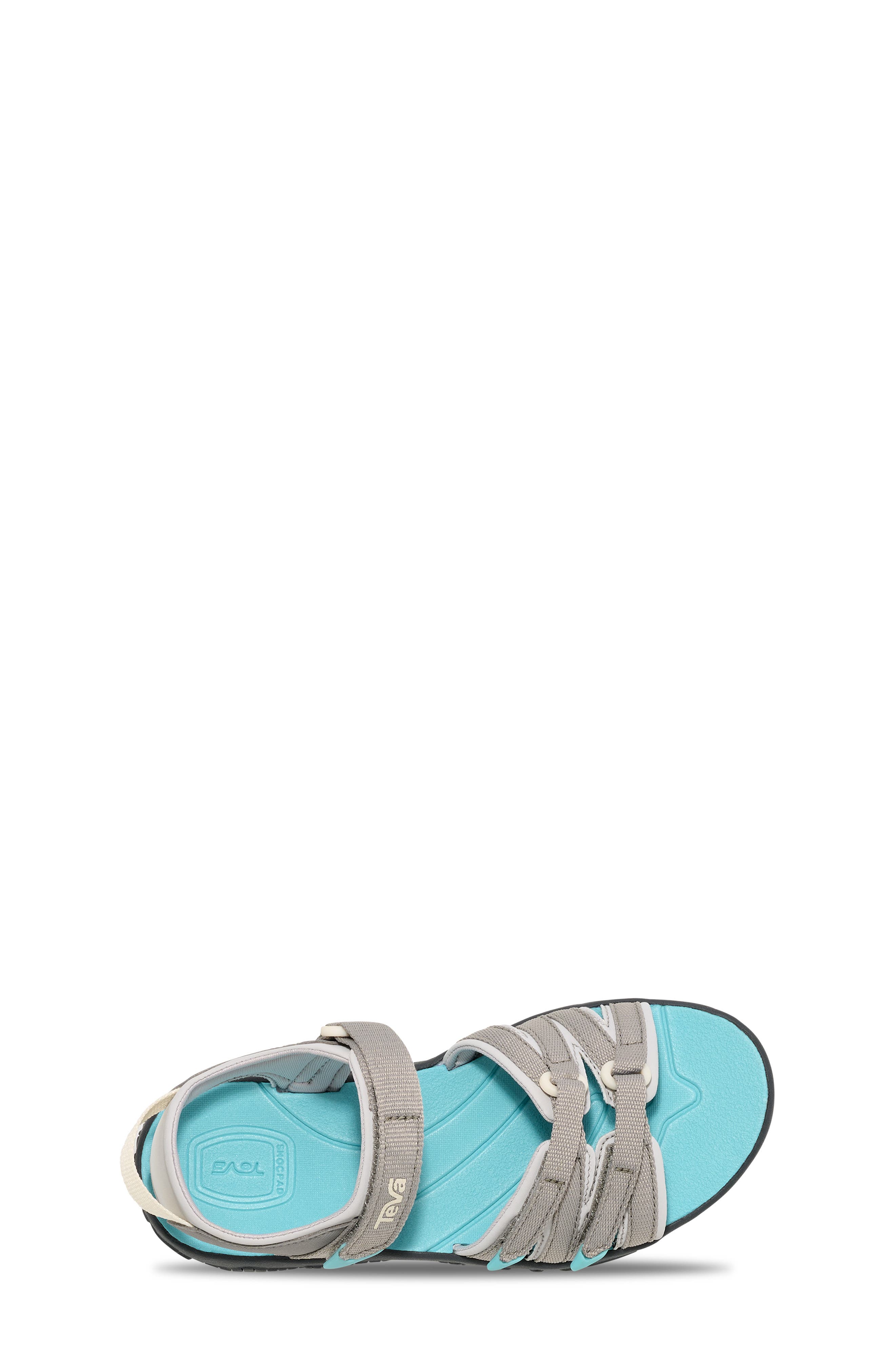 Teva Tirra Sport Sandal, Alternate, color, Drizzle/ Bright Teal