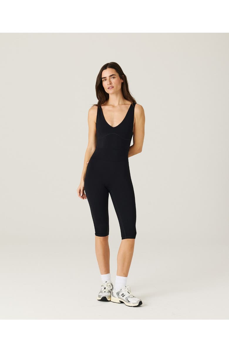 Daughter Lessons Capri Suit, Main, color, Black