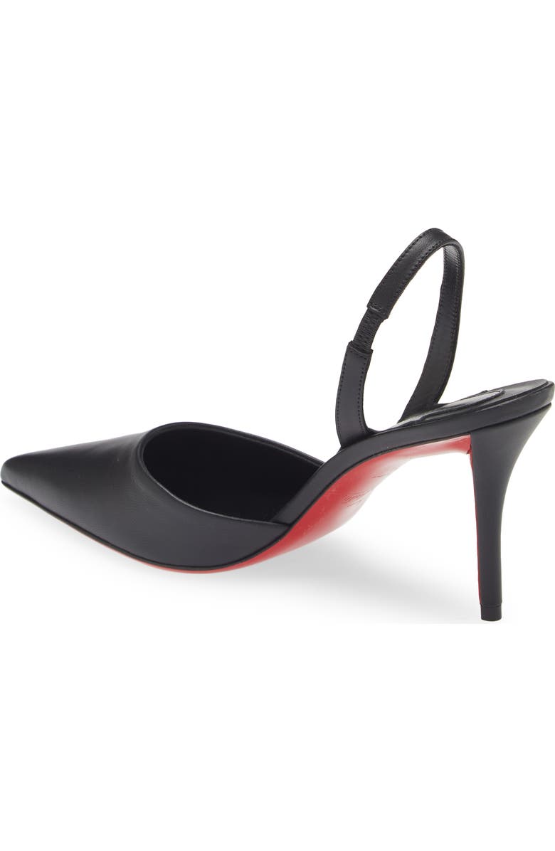 Christian Louboutin Apostropha Pointed Toe Slingback Pump, Alternate, color,