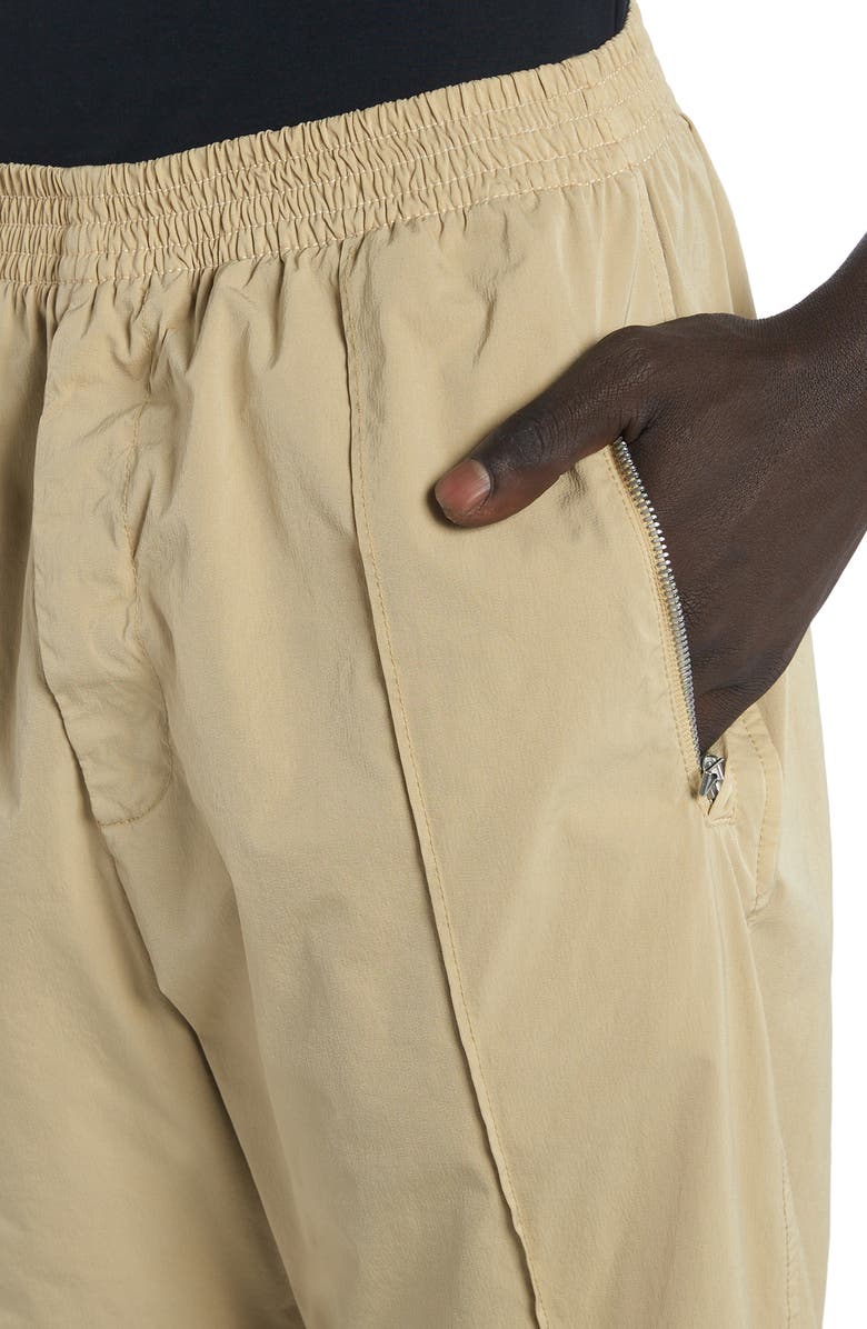 Bottega Veneta Washed Stretch Nylon Track Pants, Alternate, color,