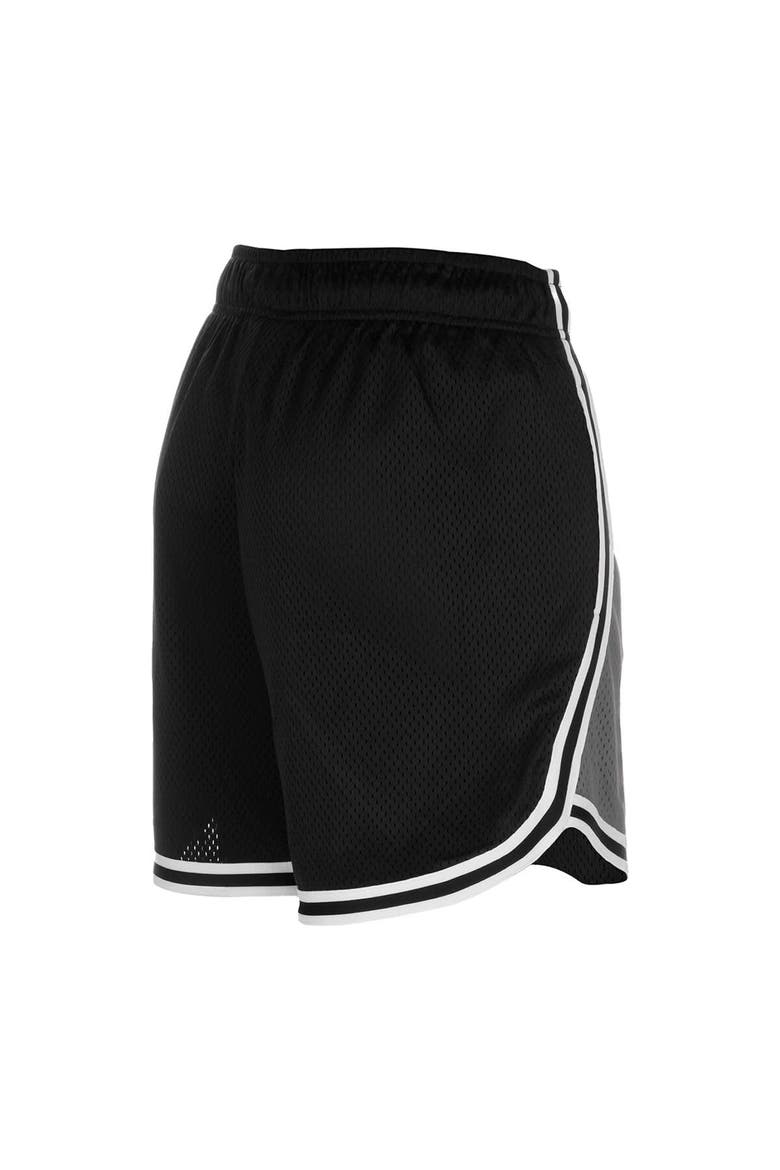 Women's New Era Silver/Black Las Vegas Raiders Sport Classics Mesh Shorts, Alternate, color, Silver