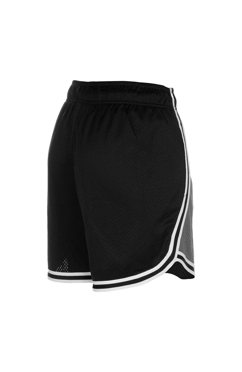 New Era Women's New Era Silver/Black Las Vegas Raiders Sport Classics Mesh Shorts, Alternate, color, Silver