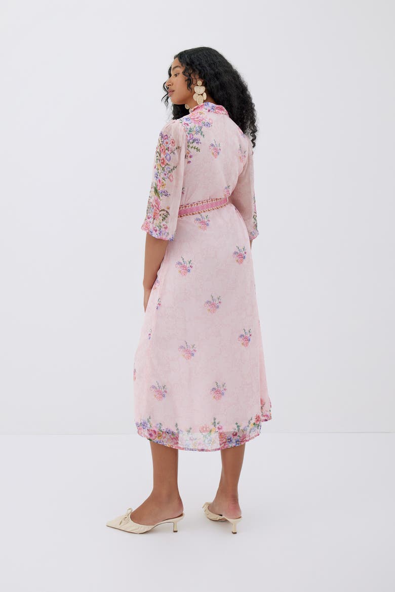 Pink Rose Dress, Alternate, color, Pink