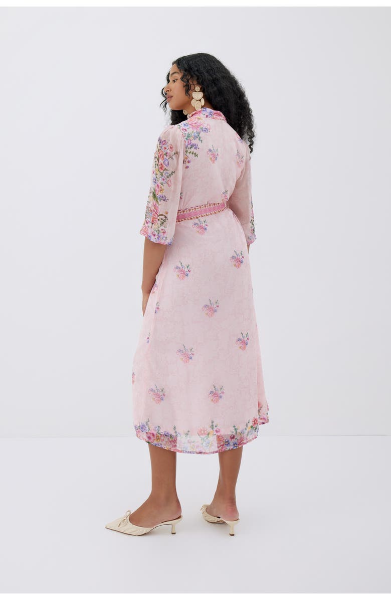 RAISHMA Pink Rose Dress, Alternate, color, Pink