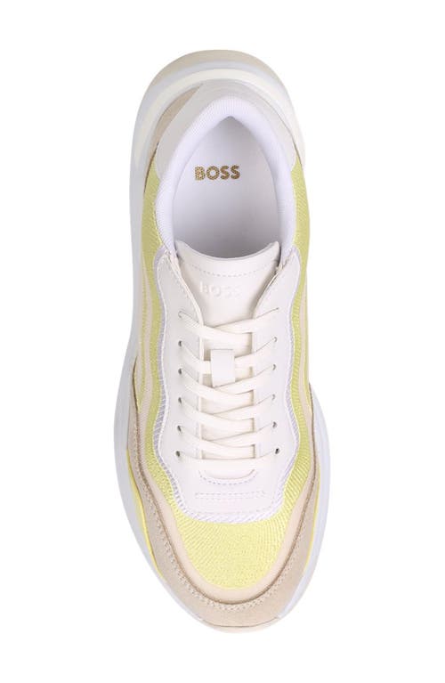 Hugo Boss Boss Skylar Runn Sneaker In Multi