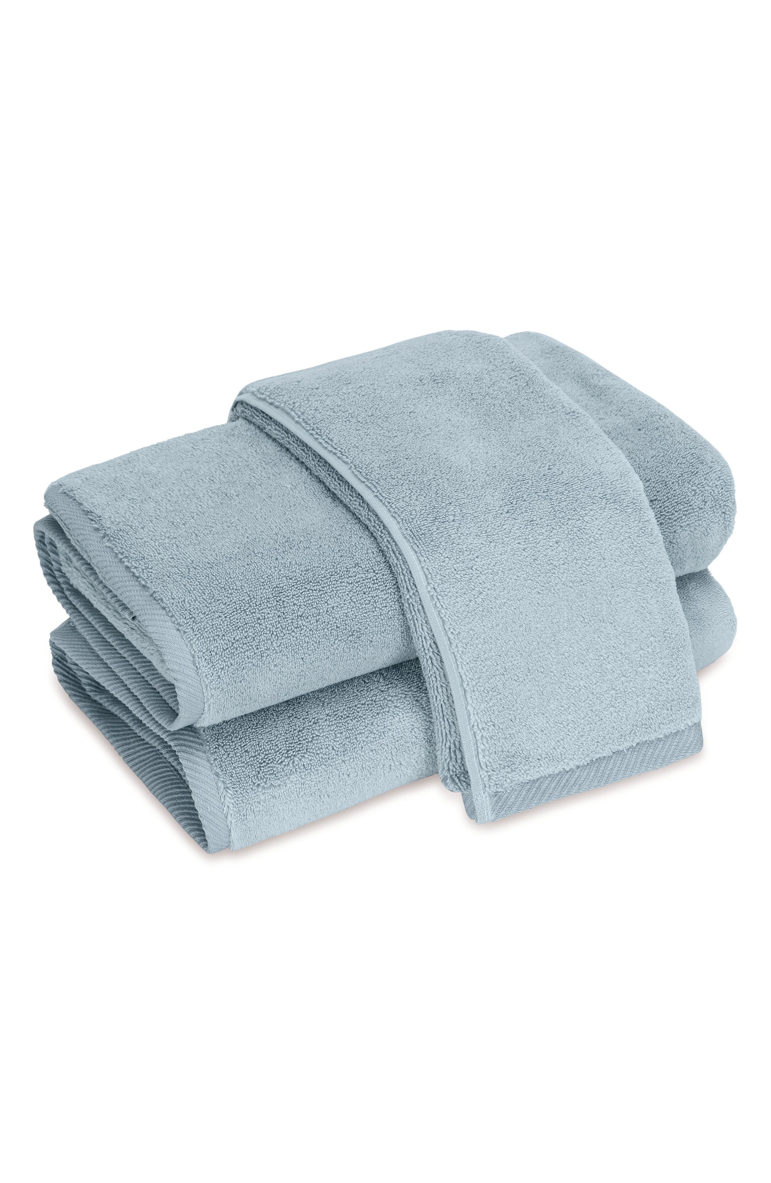 Matouk Milagro Bath Collection - Hazy Blue, Bath Towel