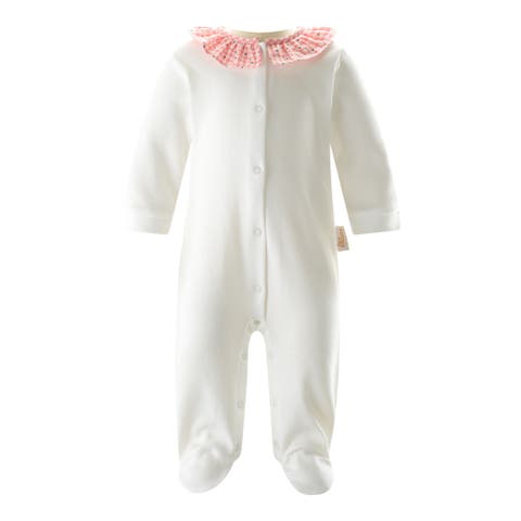 Gingham Daisy Babygro