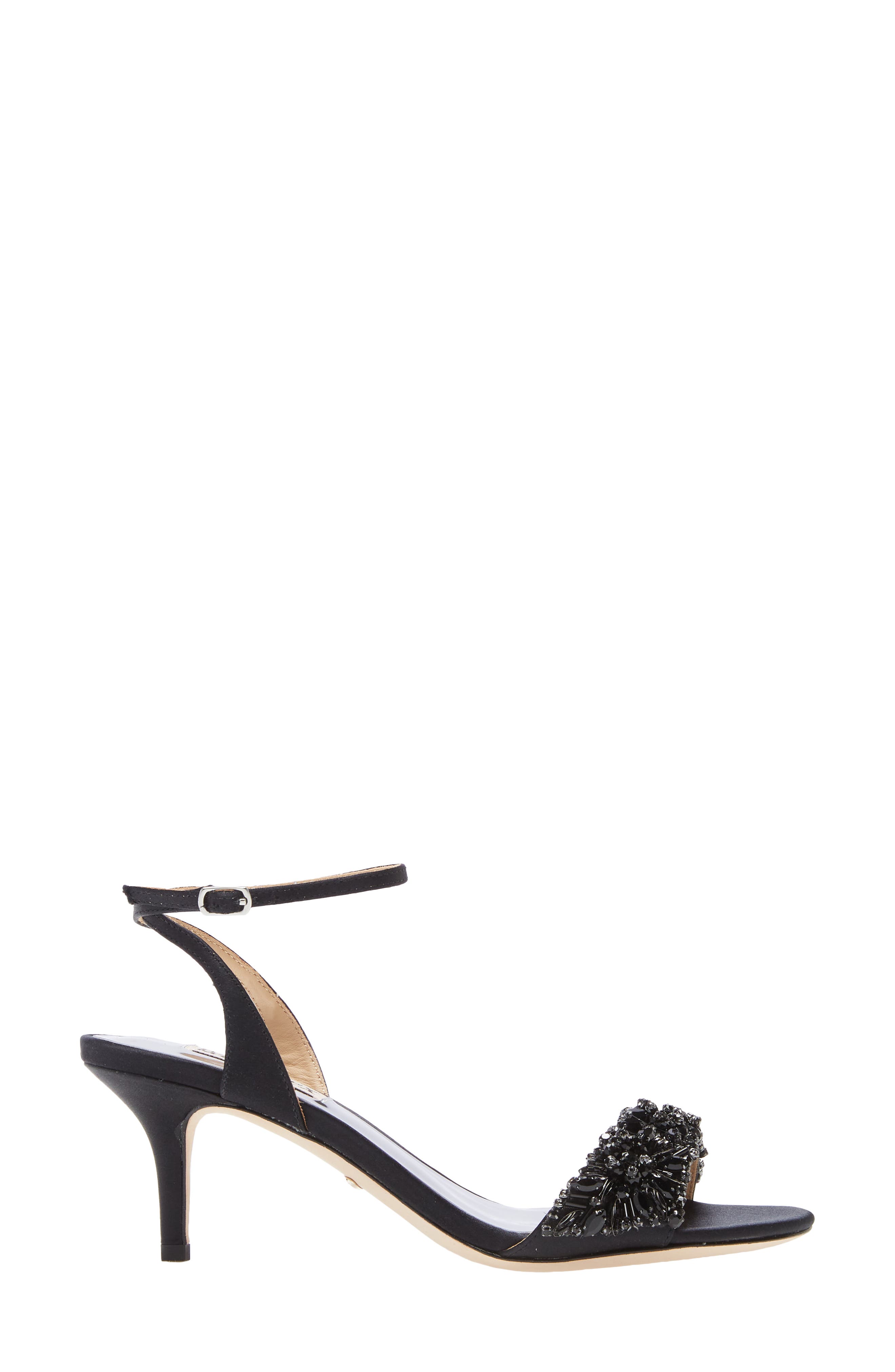 Badgley Mischka Collection Badgley Mischka Richelle Embellished Ankle Strap Sandal, Alternate, color, 