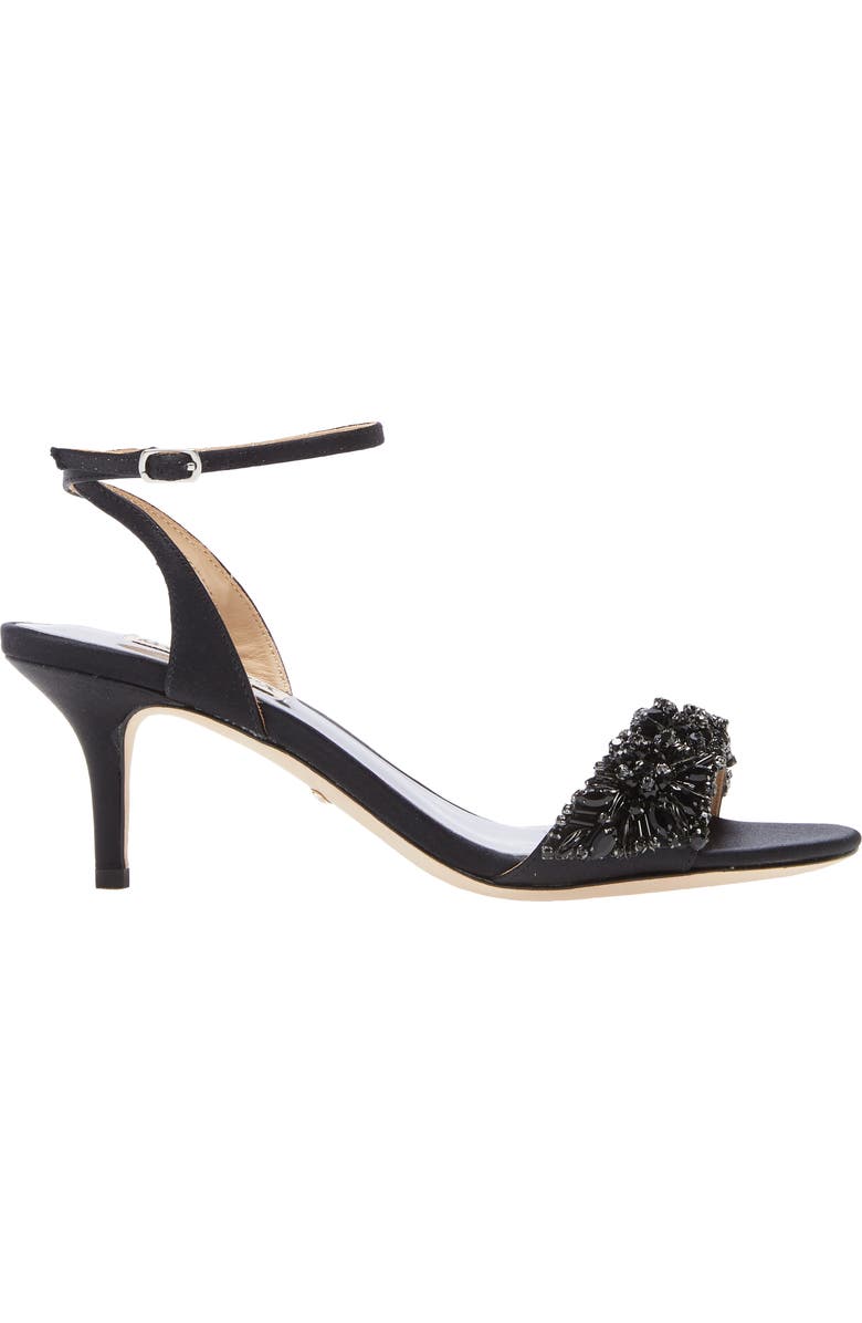 Badgley Mischka Collection Badgley Mischka Richelle Embellished Ankle Strap Sandal, Alternate, color,