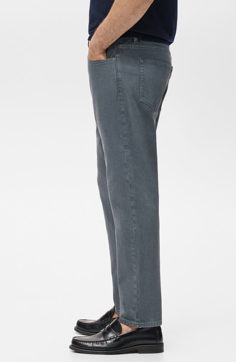 MANGO Ben Tapered Jeans, Alternate, color, Dark Grey