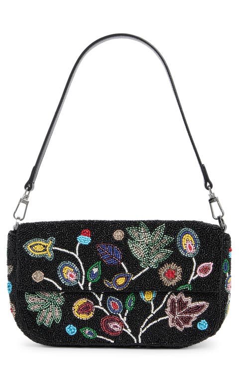 Timmy Beaded Shoulder Bag