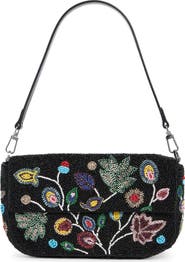 STAUD Timmy Beaded Shoulder Bag