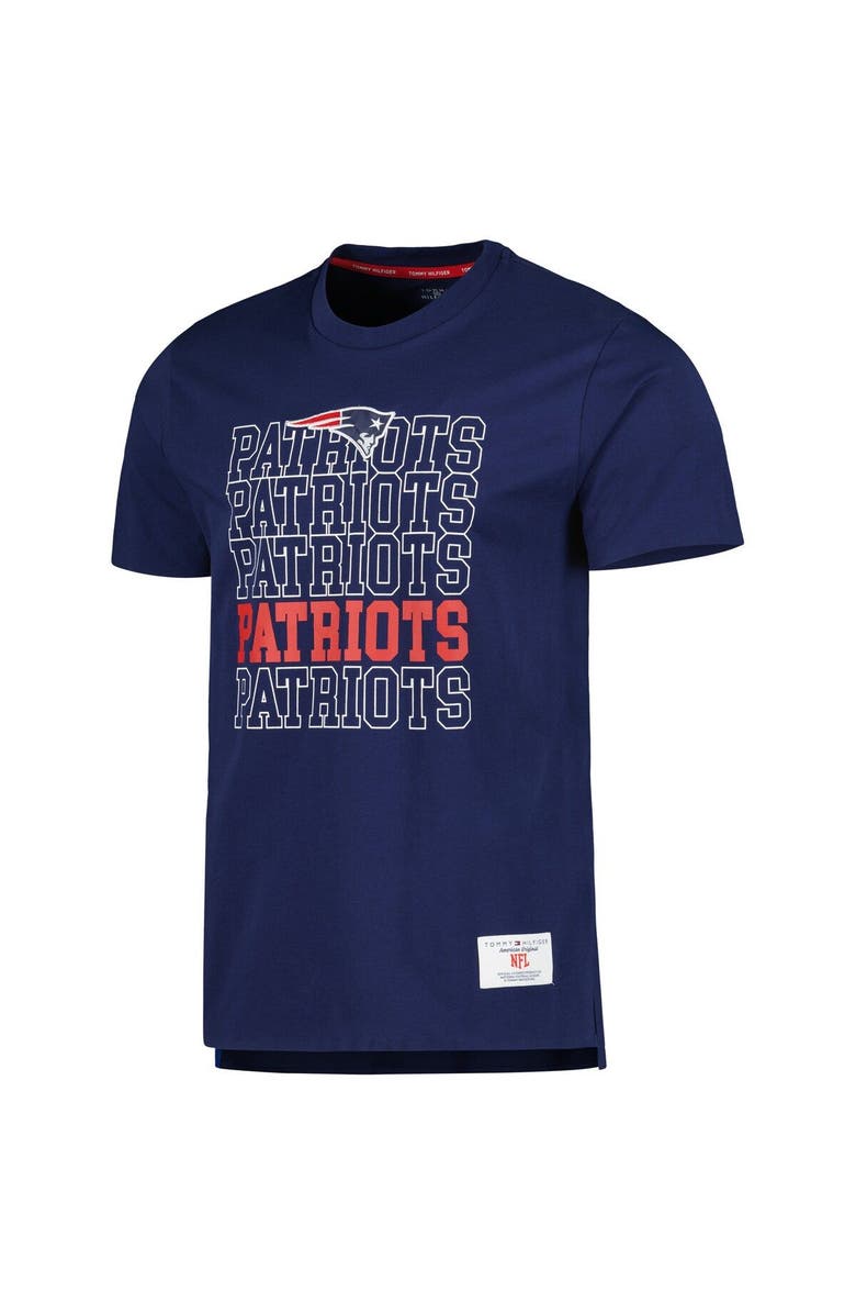 Tommy Hilfiger Men's Tommy Hilfiger Navy New England Patriots Liam T-Shirt, Alternate, color, Navy