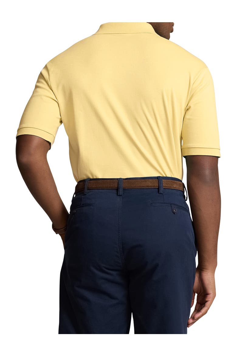 Big & Tall Soft Touch Polo Shirt, Alternate, color, WICKED YELLOW